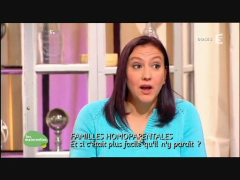 2/3 France 5 Les Maternelles 13/11/2009 homoparentalité