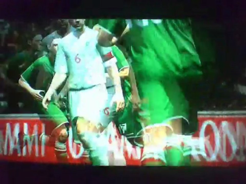 Algérie vs Angleterre Pes 2010 sur ps3