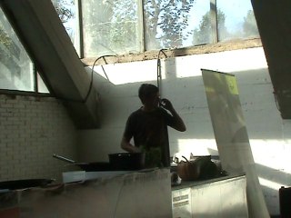 Sergi de Meià i el productor de verdures eco Marc Solé