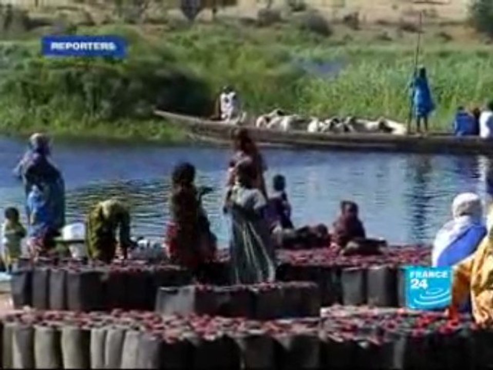 Le lac Tchad en voie de disparition