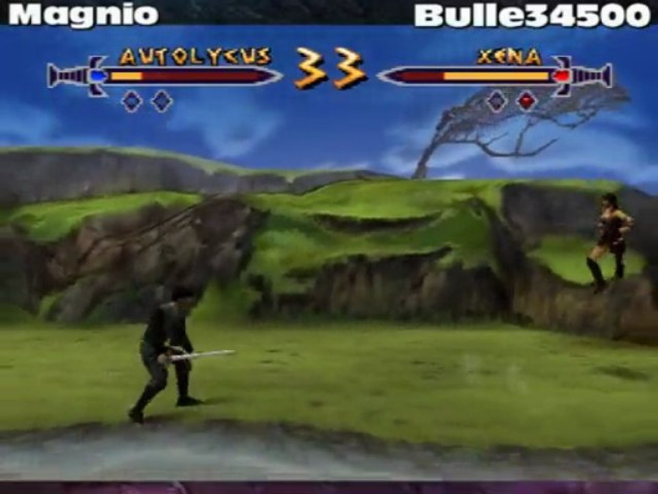 Jeu en réseau - Finale XENA (N64)