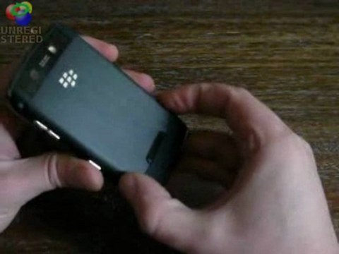 Test / présentation Blackberry Storm 9500 Partie 1