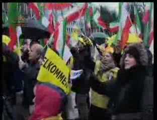 les iraniens de Norvège viennent soutenir Maryam Radjavi