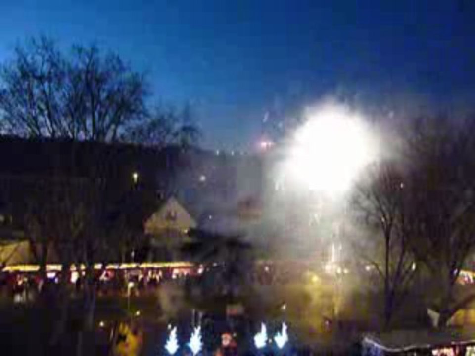 Feu d'artifice du Marché de Noël d'Athis-Mons