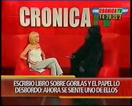 Anabela Ascar entrevista al gorila escritor 3/4