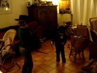 Zorro contre Zorro !!! Bagneux décembre 2009