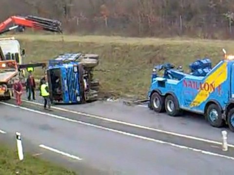 ACCIDENT CAMION COUCHE