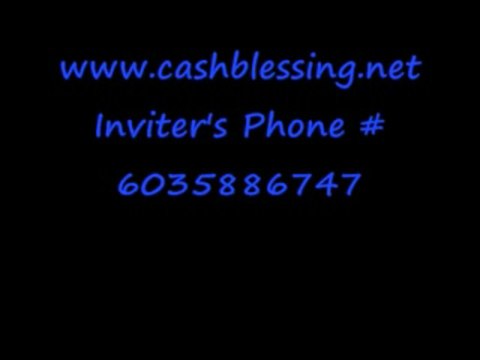 2010 Cash Blessings!