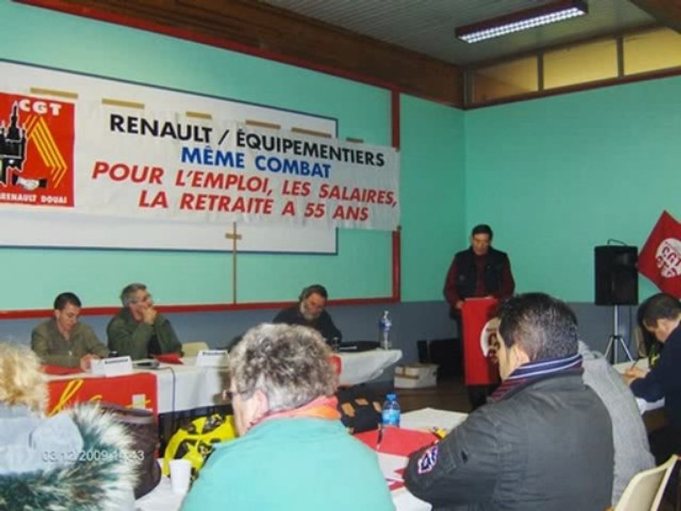 14 EME CONGRES DE LA CGT RENAULT DOUAI