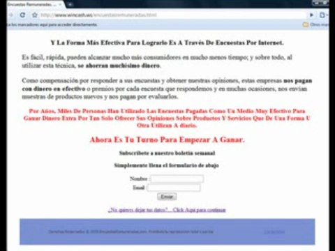 Gana dinero contestando encuestas