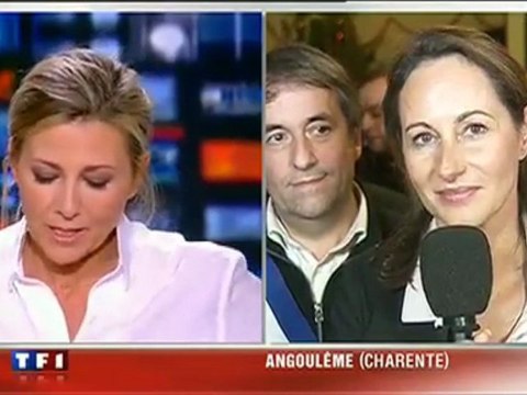 Ségolène Royal au JT de 20H - Dimanche 6 Décembre 2009