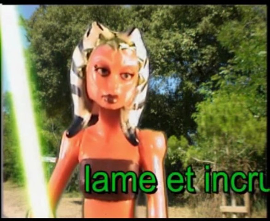 TEST EFFETS SPECIAUX ( sabrelaser, incrustations, lightsaber