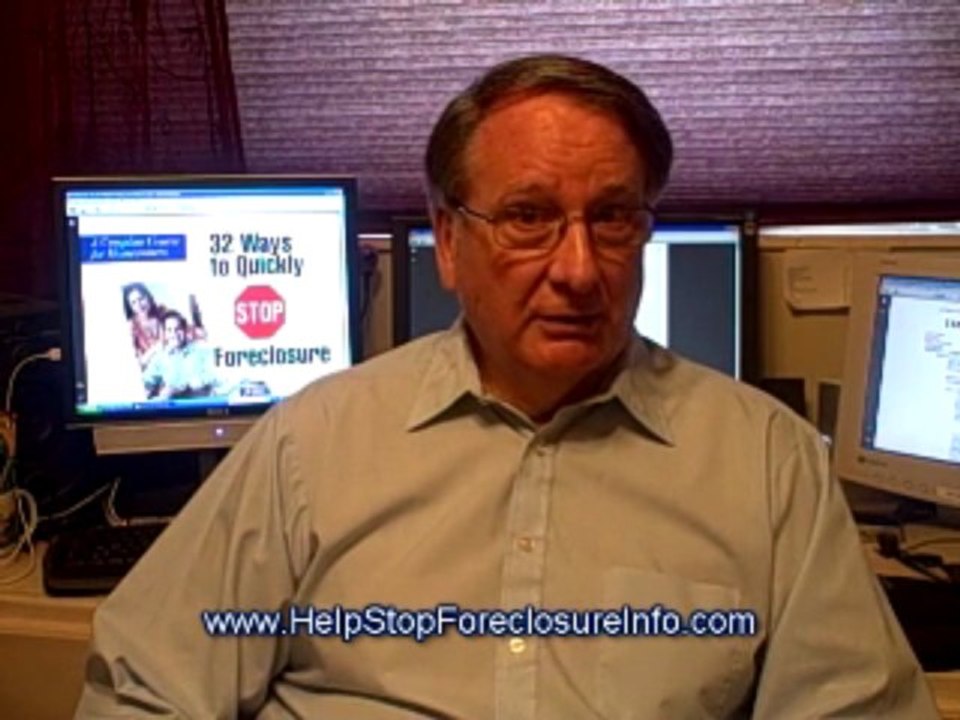 Help Stop Foreclosure - Tips To Avoid Foreclosure
