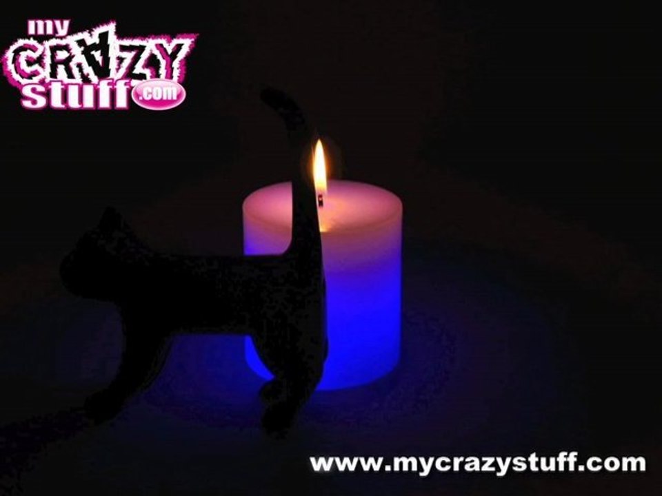 Bougie Led Techno - Mycrazystuff.coom