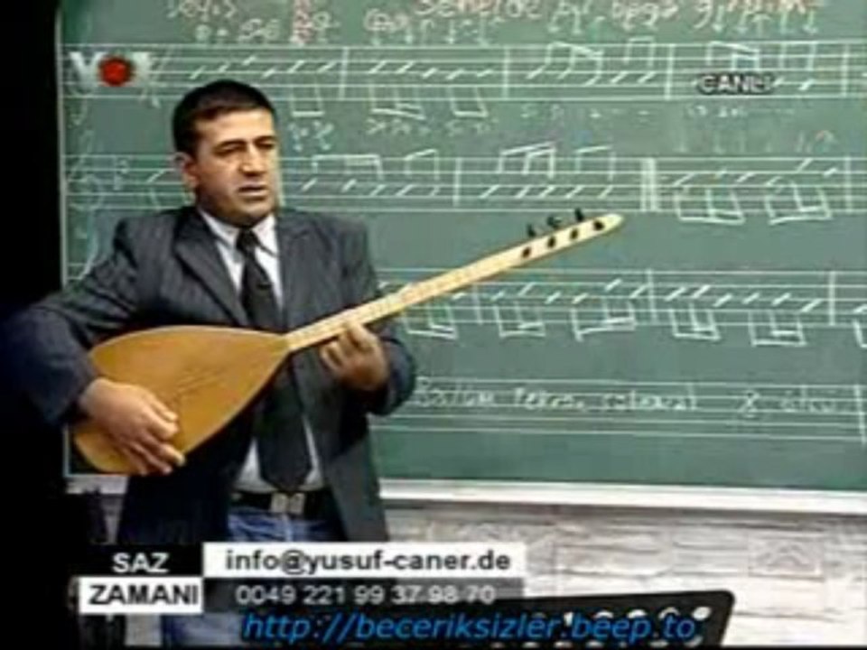 Yusuf Caner İle Bağlama Kursu ''  Seherde Bir...  5/6  ''