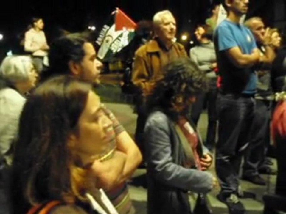 Aminatou Haidar - Concentracion - Plaza de La Feria -