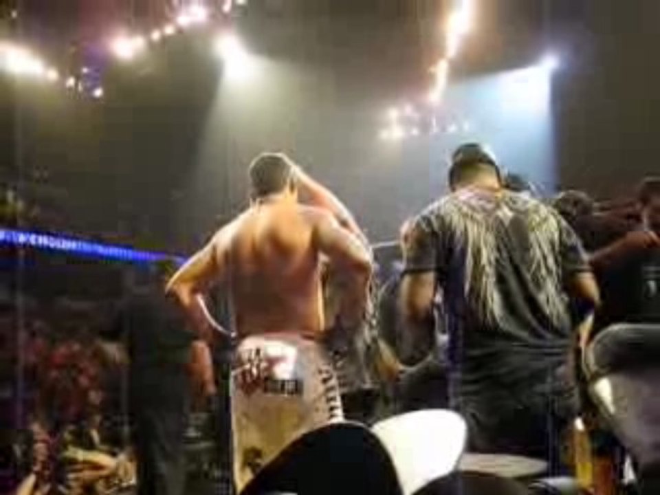 Fabricio Werdum Strikeforce: Fedor vs Rogers walkout