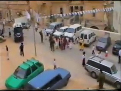 Des colons israeliens attaquent des écoliers palestiniens