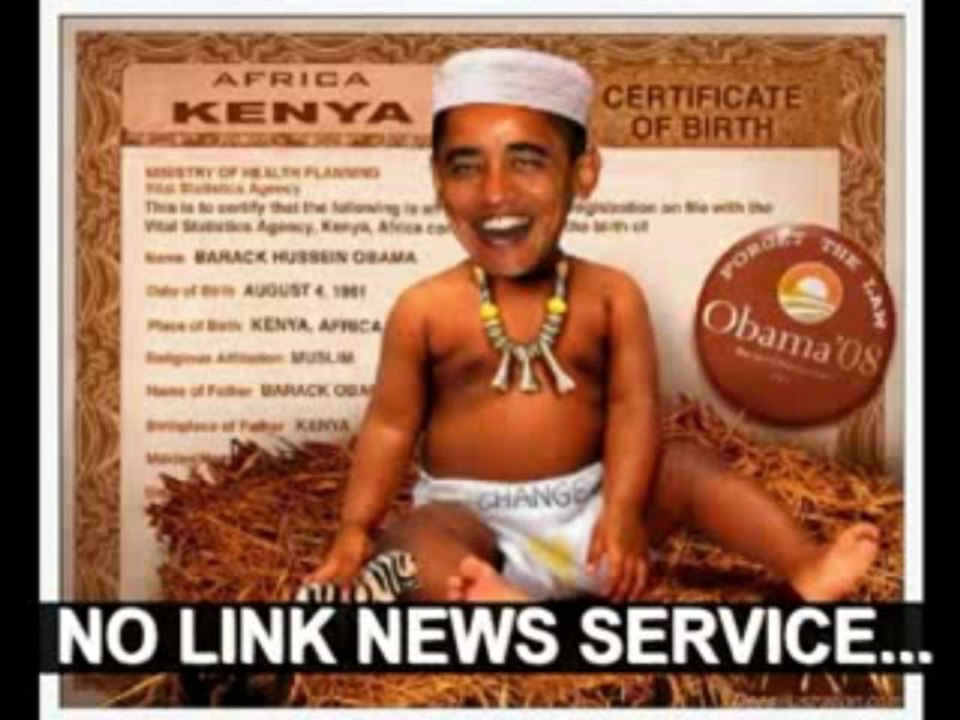 0BAMA NATION MOCKS BIRTHERS SAYS HE USED FAKE ID