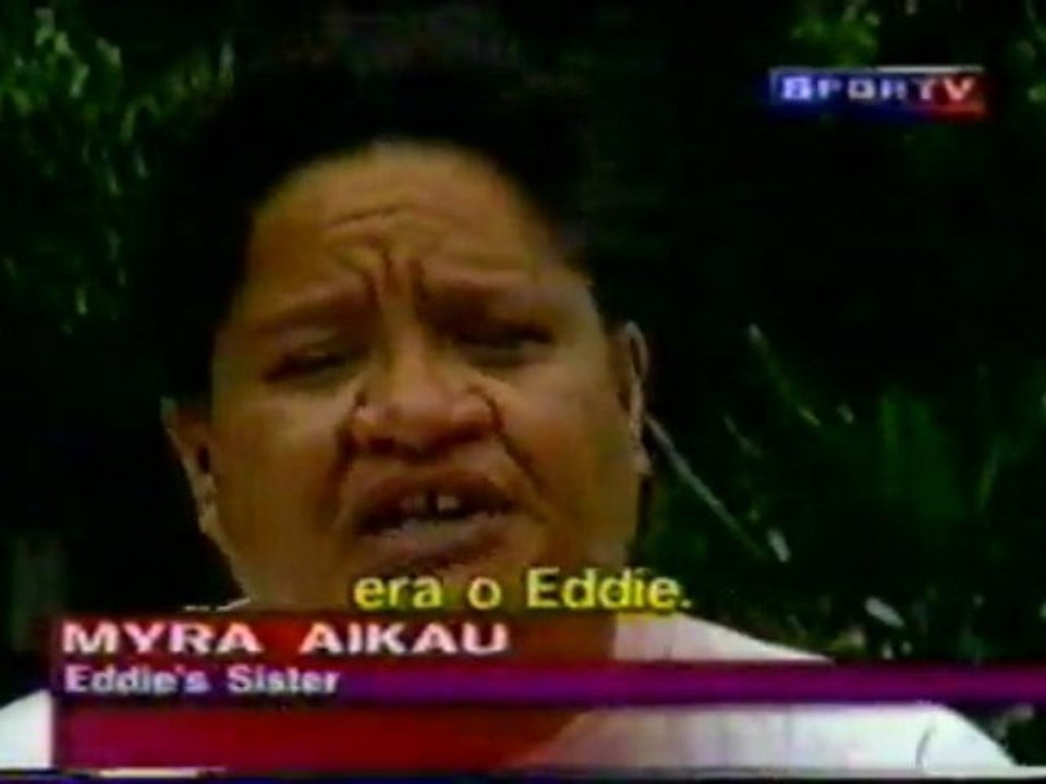 EDDIE AIKAU - Hawaiian lifeguard & Surfer