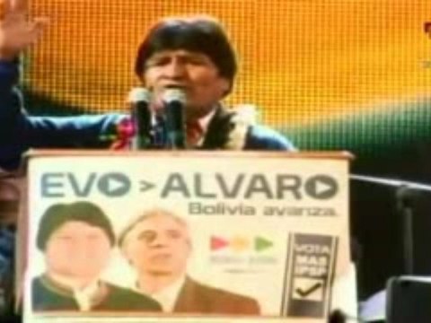 Evo Morales, presidente de Bolivia desde 2005