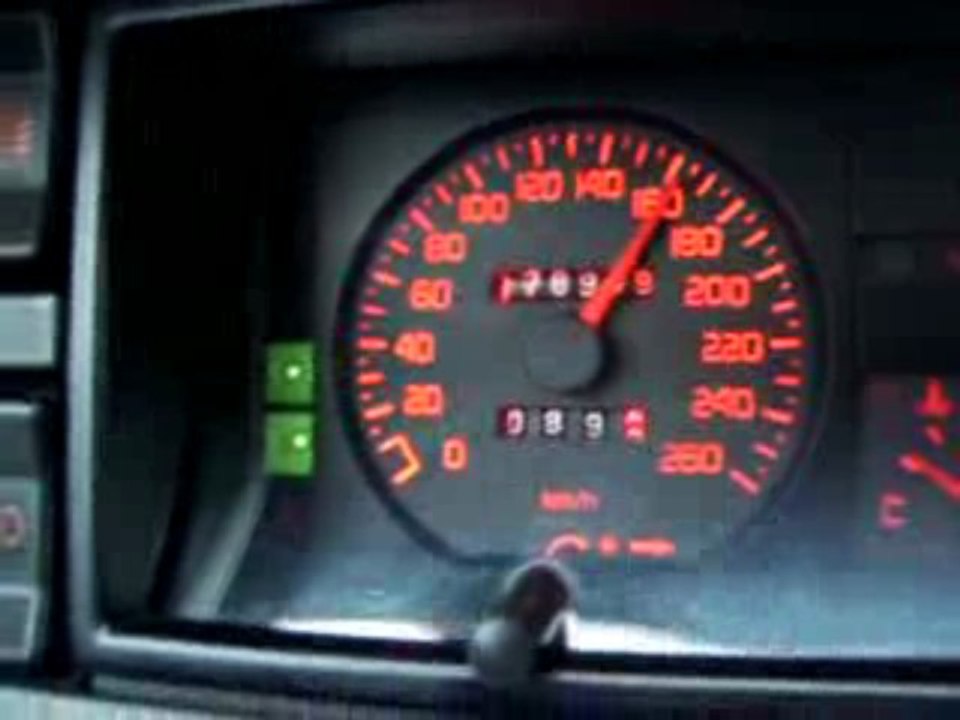 r21 turbo quadra reprise 80 a 180 km/h