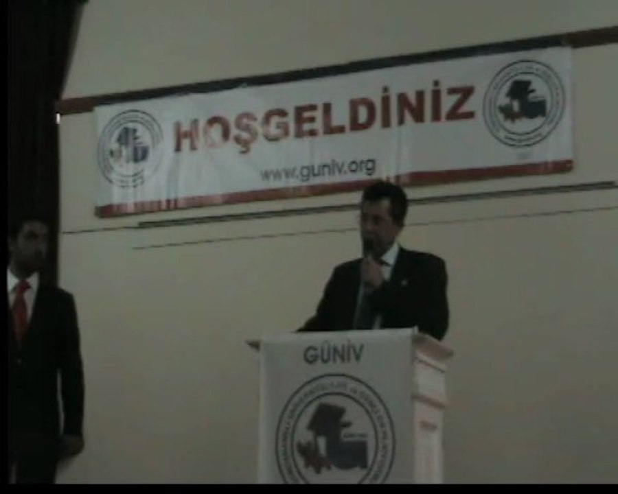 GÜNİV Toplantısı Prof.Dr.Yahya Doğan