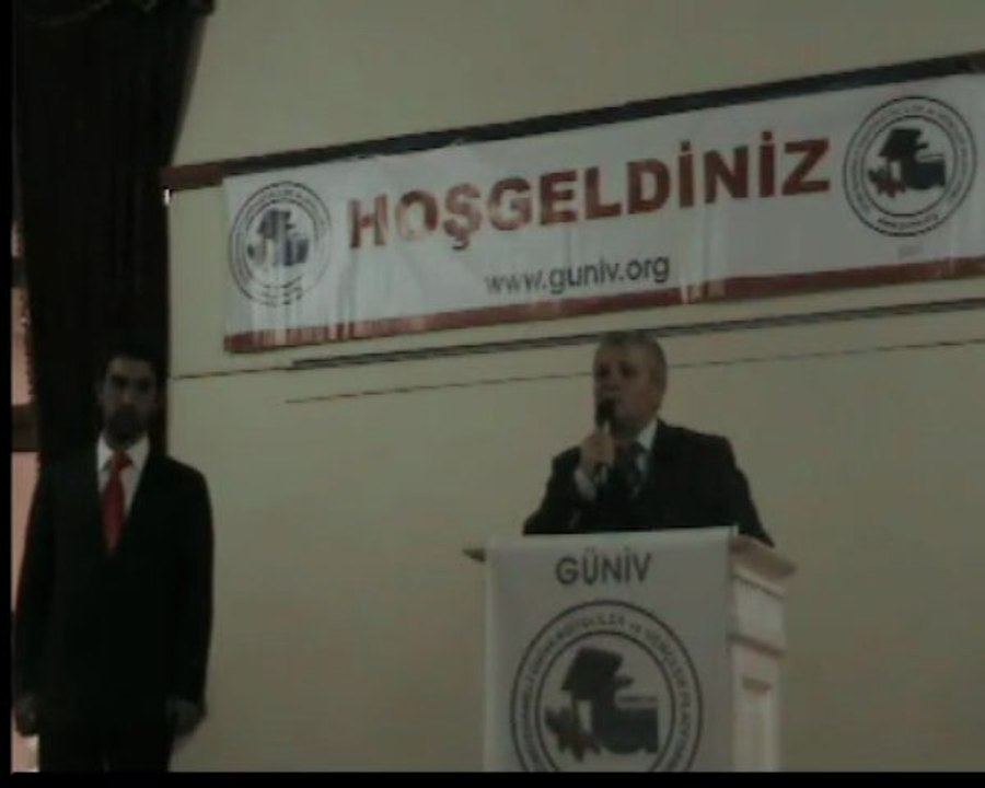 GÜNİV Toplantısı Doç.Dr.Kenan Aydın