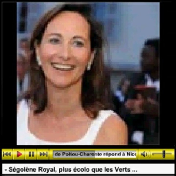 Ségolène Royal sur Copenhague MODEM & Pierre Bergé 07/12/09