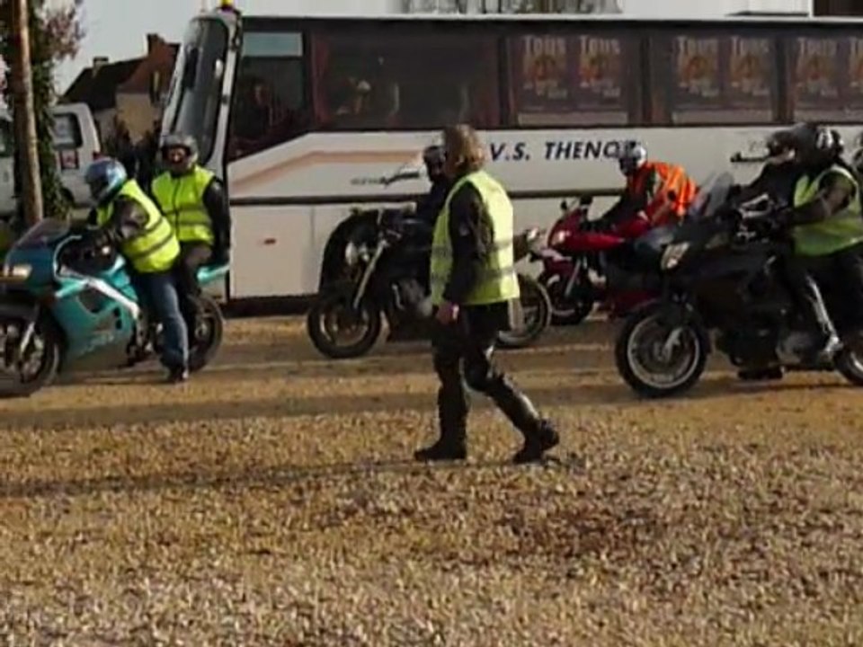 telethon motards du coeurs 2009 "moto club les cro-magnons"