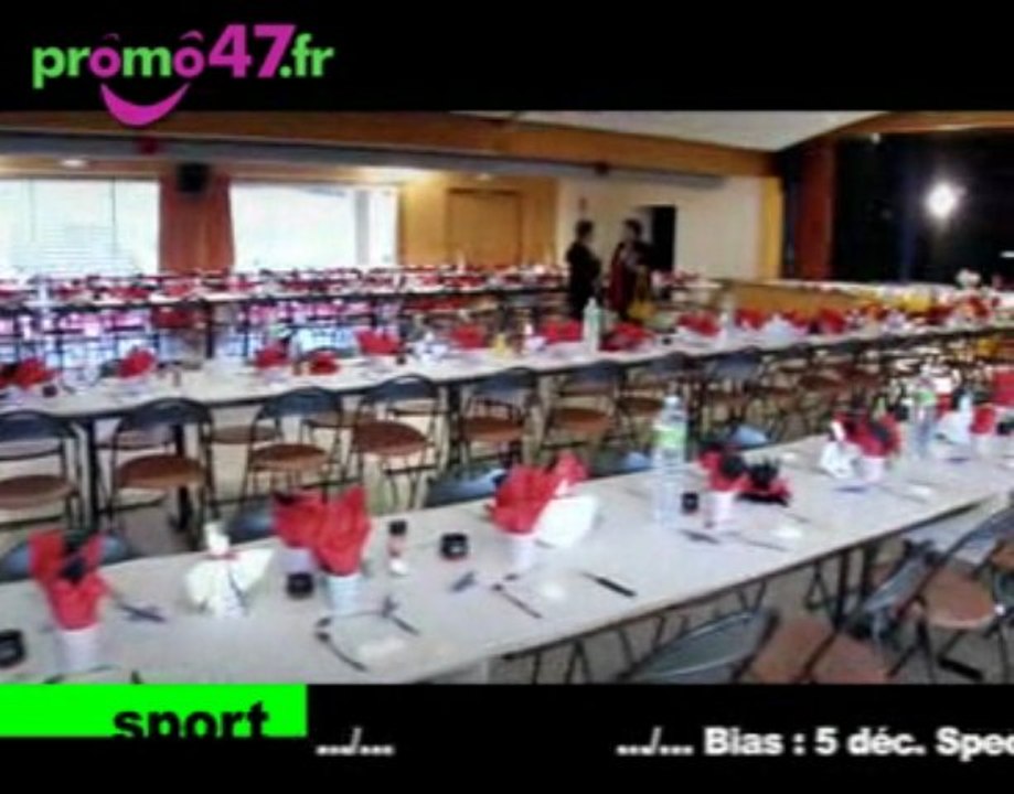 Promo47.fr - JT du 04/12/09  Téléthon à Roquefort -