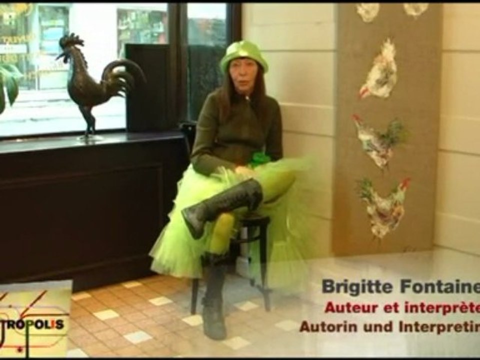 Brigitte Fontaine sans tabou (Reportage ARTE - Metropolis)