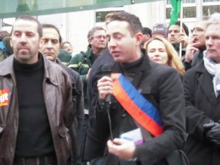 Ian Brossat PCF soutient la grève des musées | 07.12.09