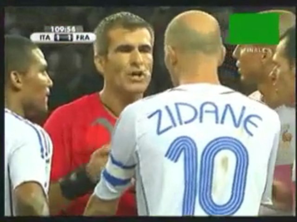 Quelques cartons rouge de zidane