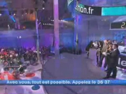 Téléthon 2009 -Pierre Martot, Fabienne Carat, Cécilia Hornus