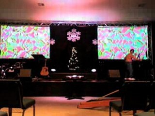 Christmas Set Design Time Lapse