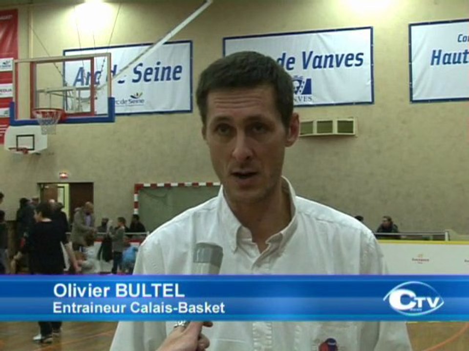 Basket : Calais basket s'incline de 2 points à vanves