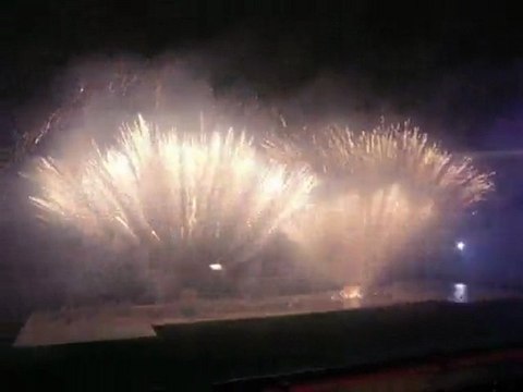 Feux d'artifice Stade Français VS Bayonne