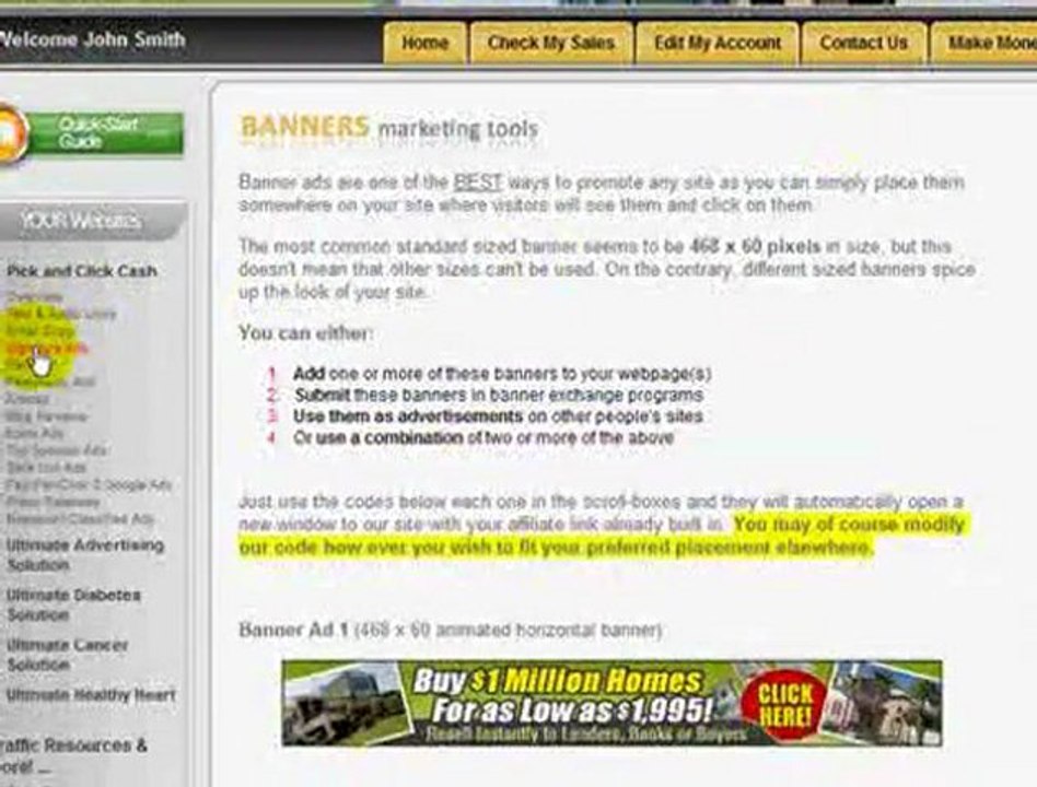 Cash Making Power Sites