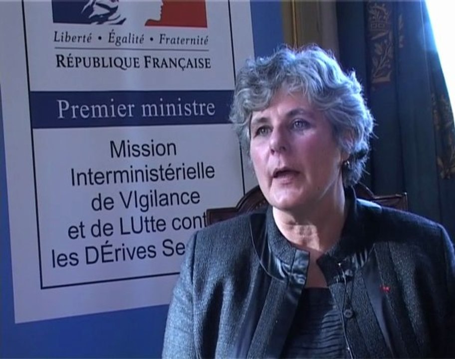Catherine Picard, présidente de l'UNADFI