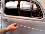 Old VW Beetle Bug How to Install Thin Chrome Chris Vallone