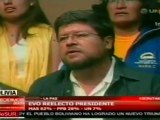 Bolivia quiere profundizar cambios: Morales
