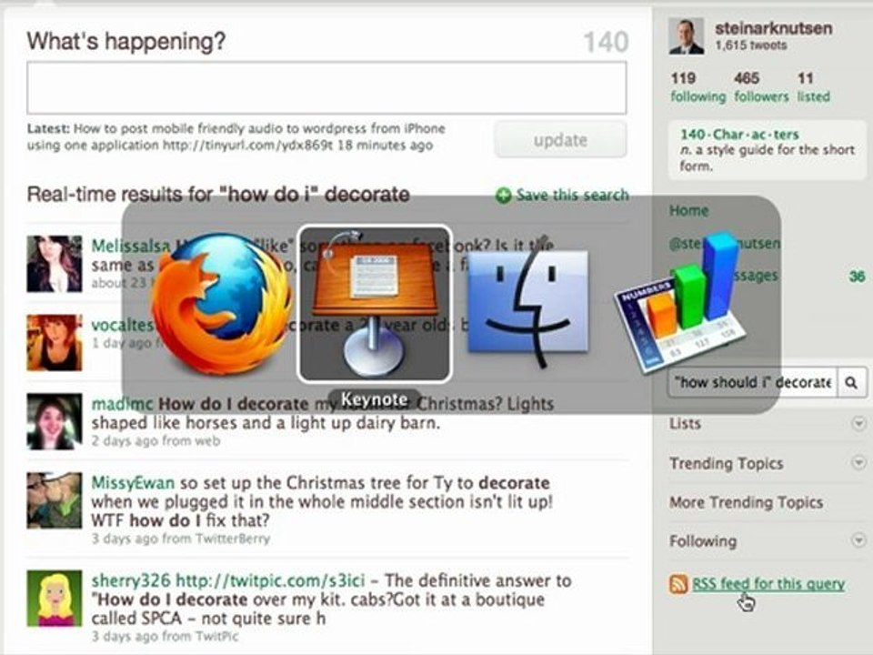 Twitter Search RSS Feeds to Find Customers and Blog Content