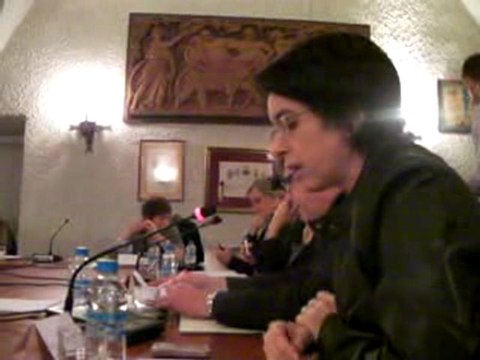 Sylvie Ottone au conseil municipal de Bourg-de-Péage