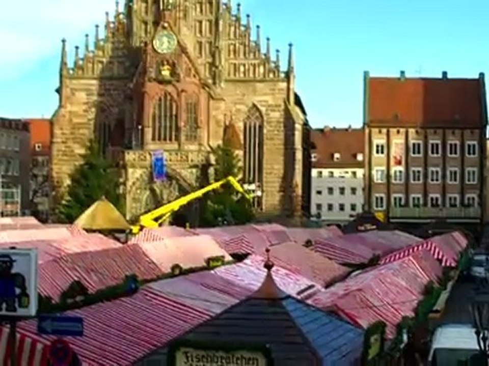 Zeitraffer - Christkindlesmarkt Nürnberg 2009