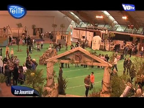 Téléthon : reconstitution de scènes de film au Thillay