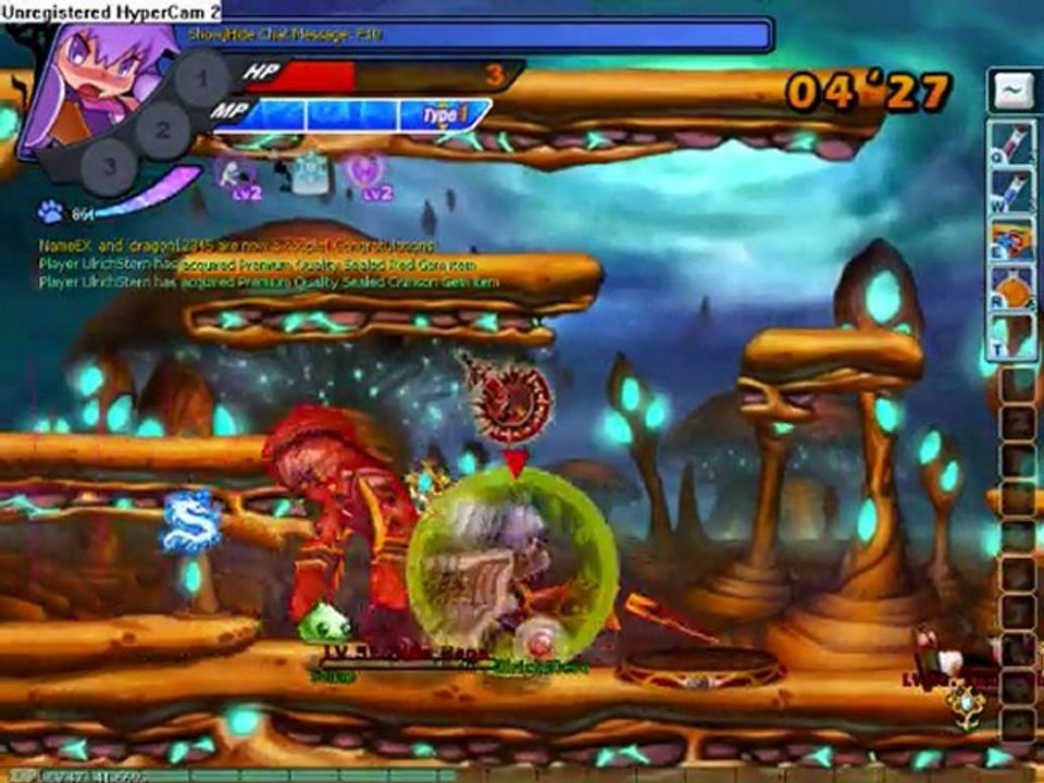 Grand Chase - Valstrath RUSH Arme solo mage lvl 47 part 1