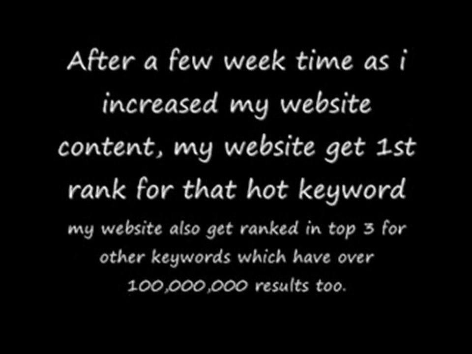 How My New Website Ranked 4th Out Of 134,000,000 Results