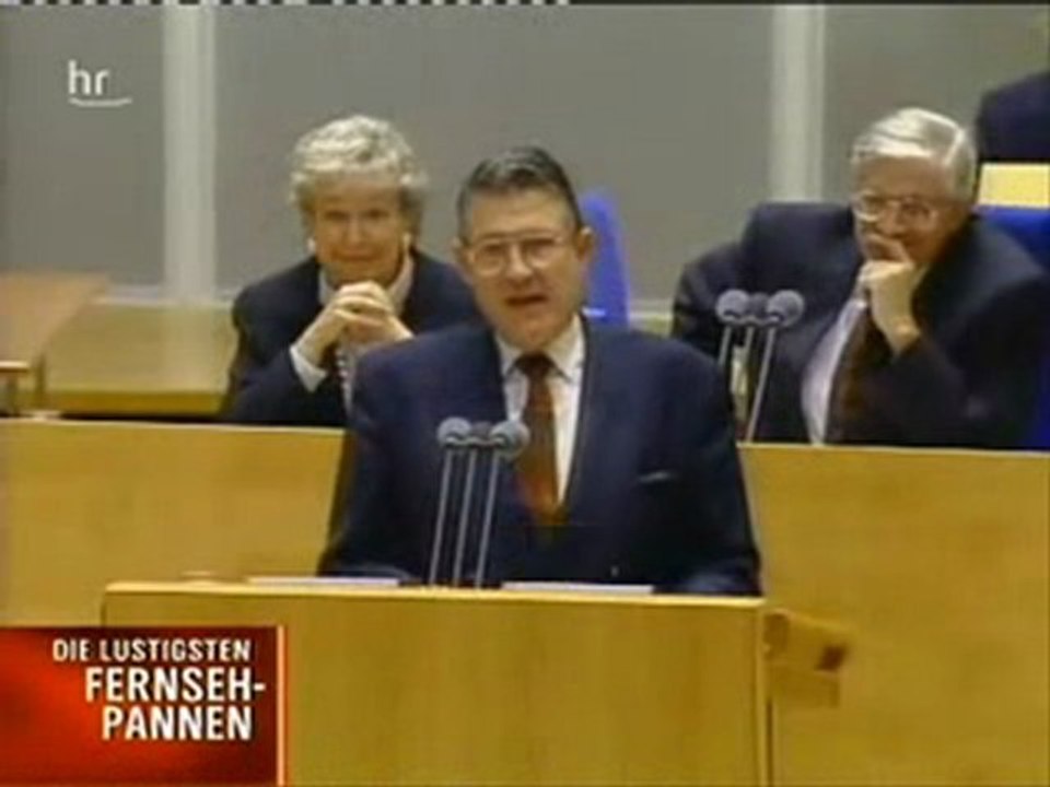 Detlef Kleinert alkoholisiert im Bundestag