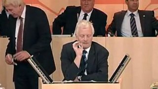 Besoffen im Landtag- Heinrich Heidel (FDP)